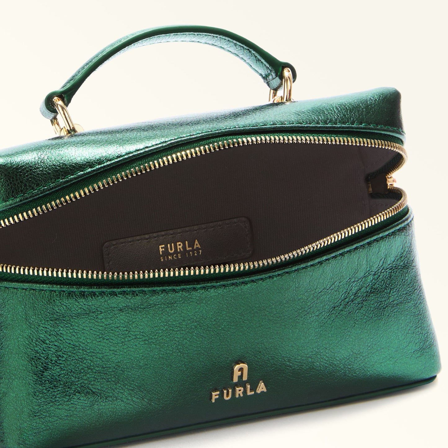 Furla Camelia Micro Vanity Case Crossbody